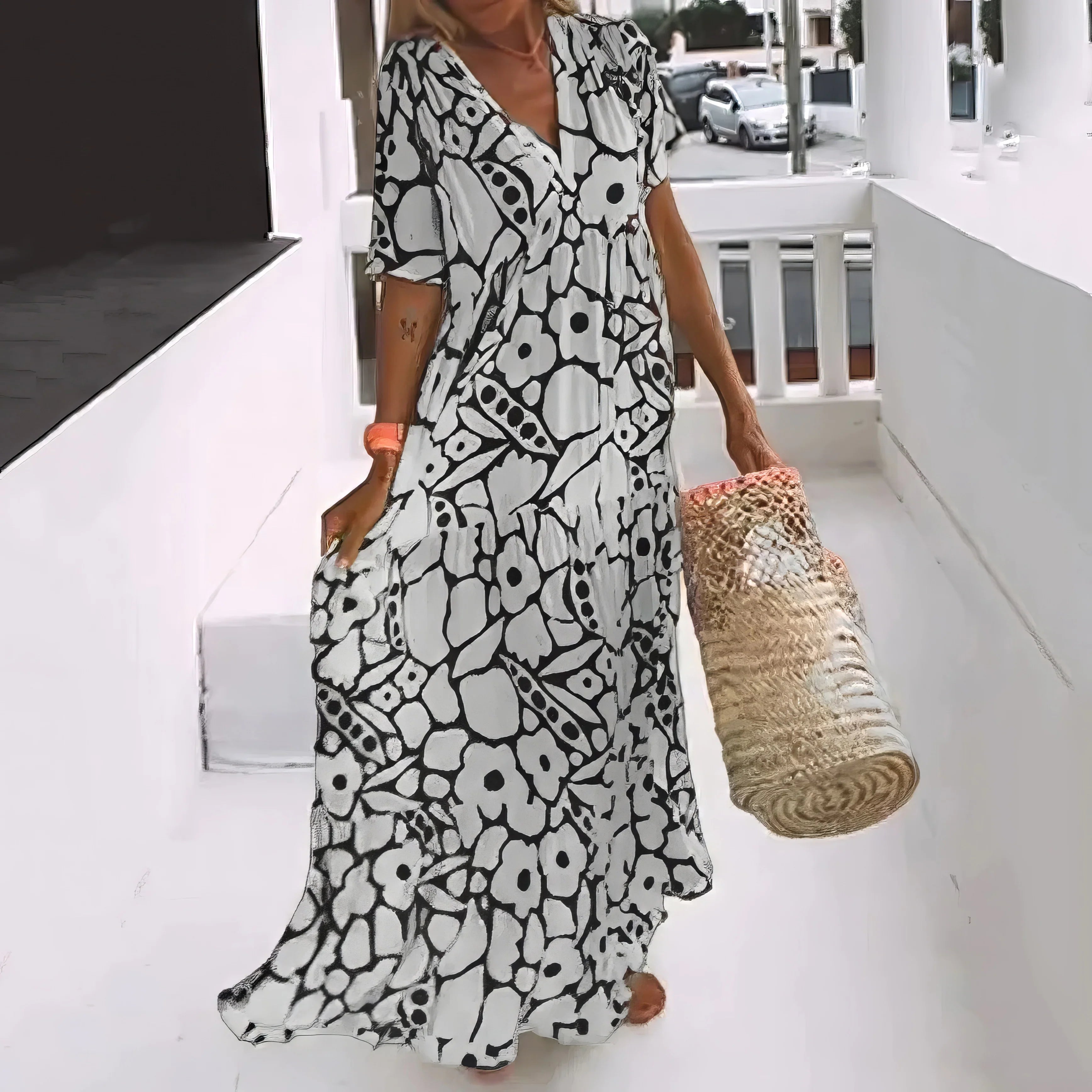 La Scintilla | Abito lungo Eleganza Naturale