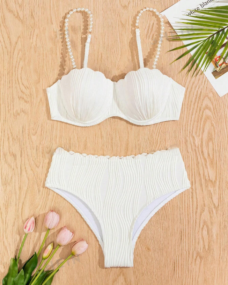 Bikini Reggicalze Perle Sexy