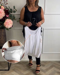 Canotta Reggiseno Incorporato Scollo A U Casual