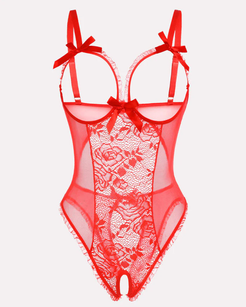 Lingerie in rete traforata sexy