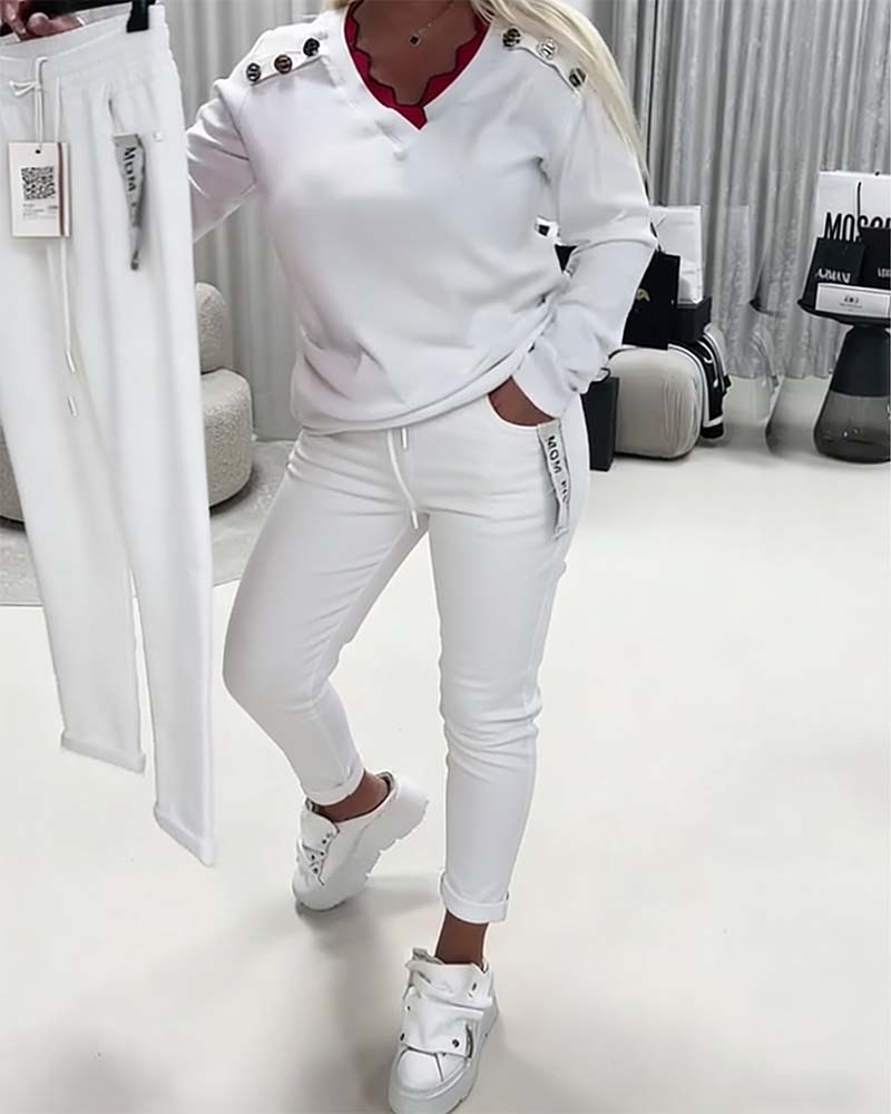 Pantaloni Moda Elastico Coulisse