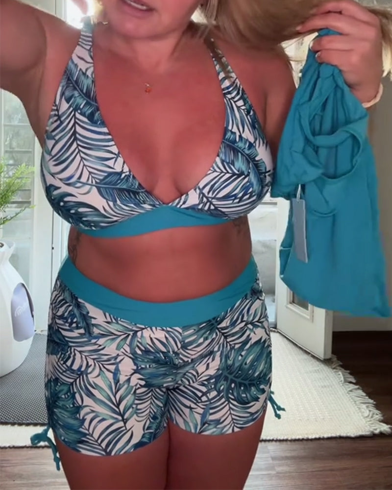 Bikini Elegante E Versatile Tempo Libero Due Pezzi