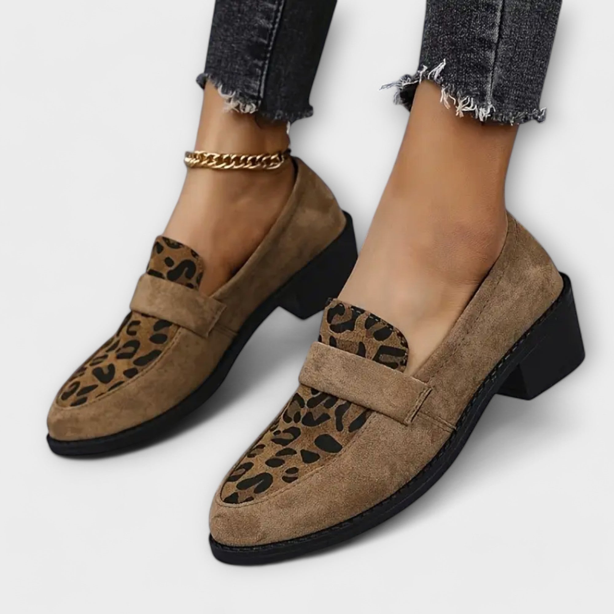 Aurora | Scarpe eleganti da donna con stampa leopardata