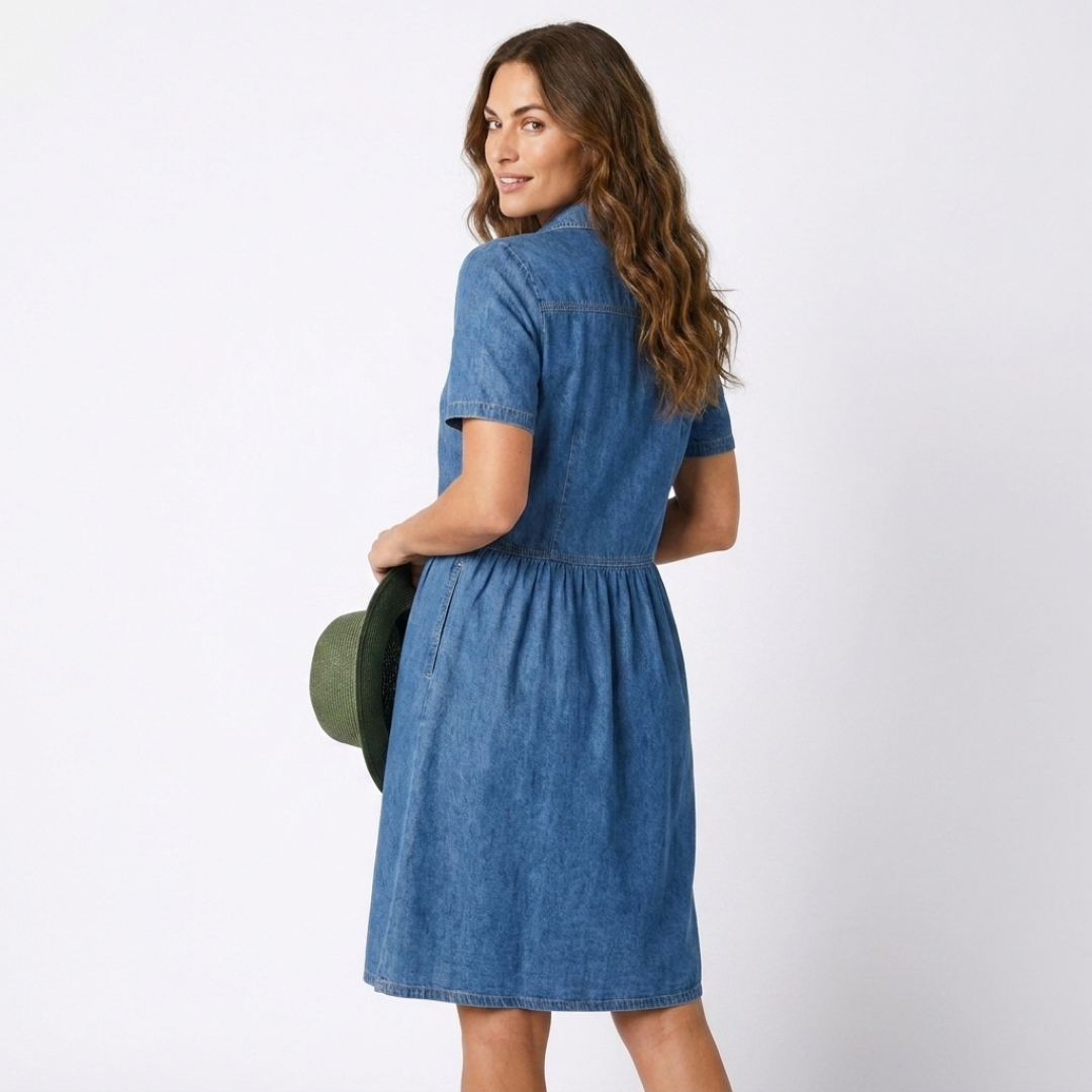 Neusa - Abito stile jeans