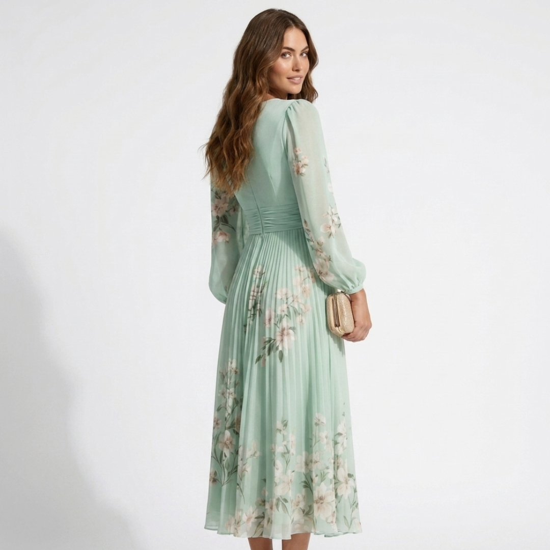 Mel - Elegante abito midi arioso
