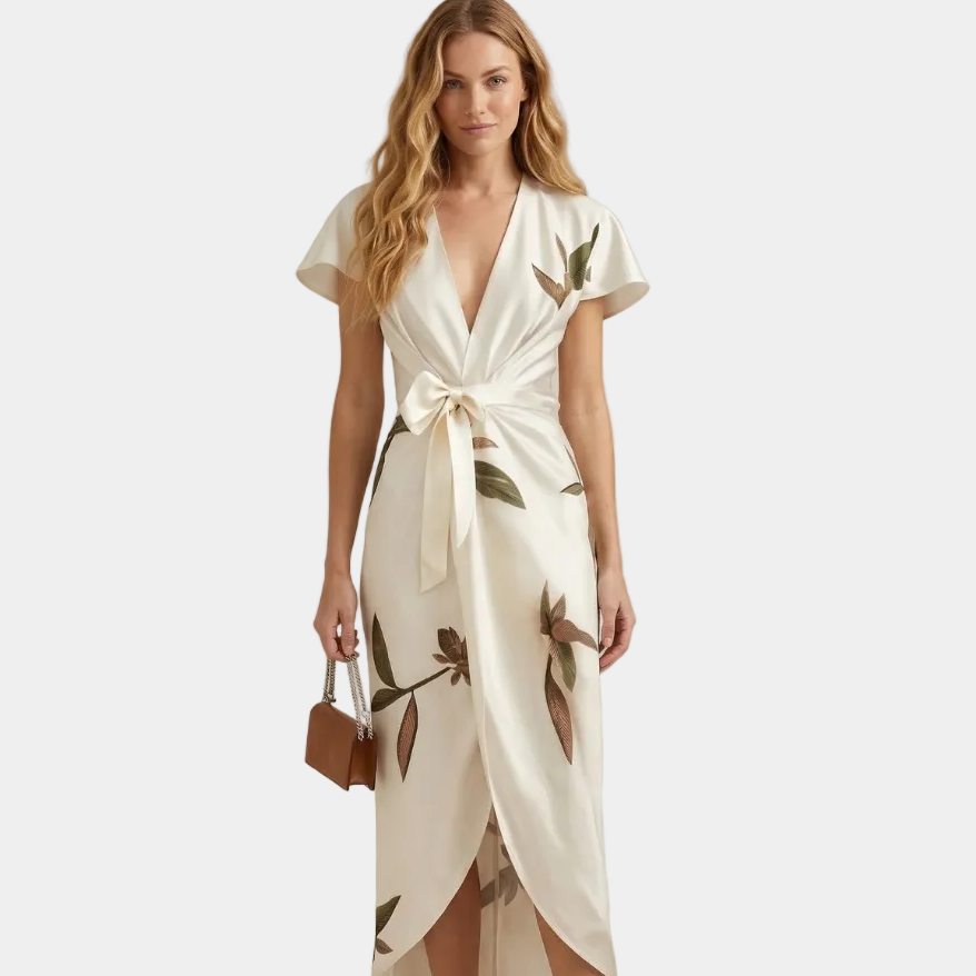 Luzia - Elegante vestito con volant