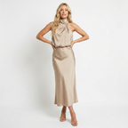 Luzia - Elegante vestito in raso