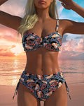 Bikini sexy casual a due pezzi