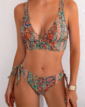 Bikini vintage Paisley a doppia bretella