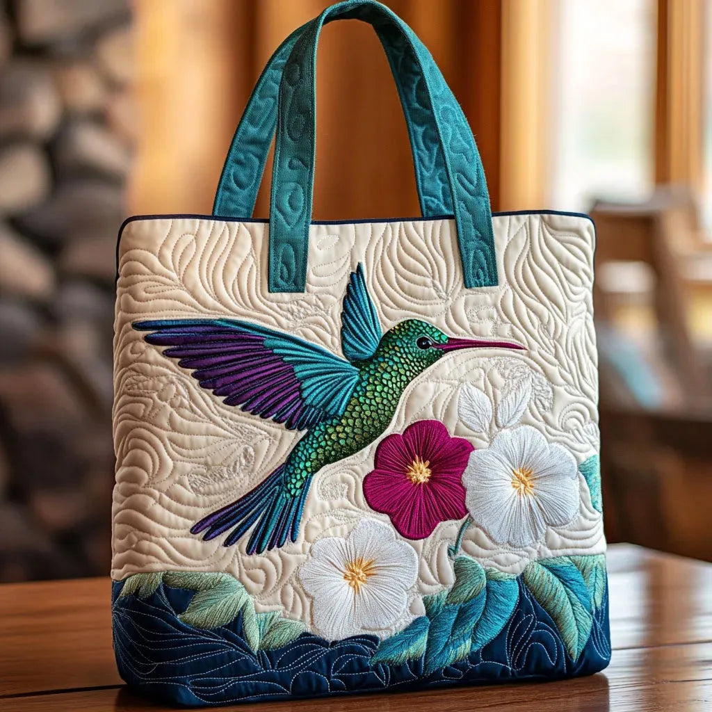Borsa imbottita con fiori