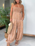 Tuta intera Boho Desert Winds Caramello