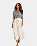 Denise | Gonna midi + camicia offerta