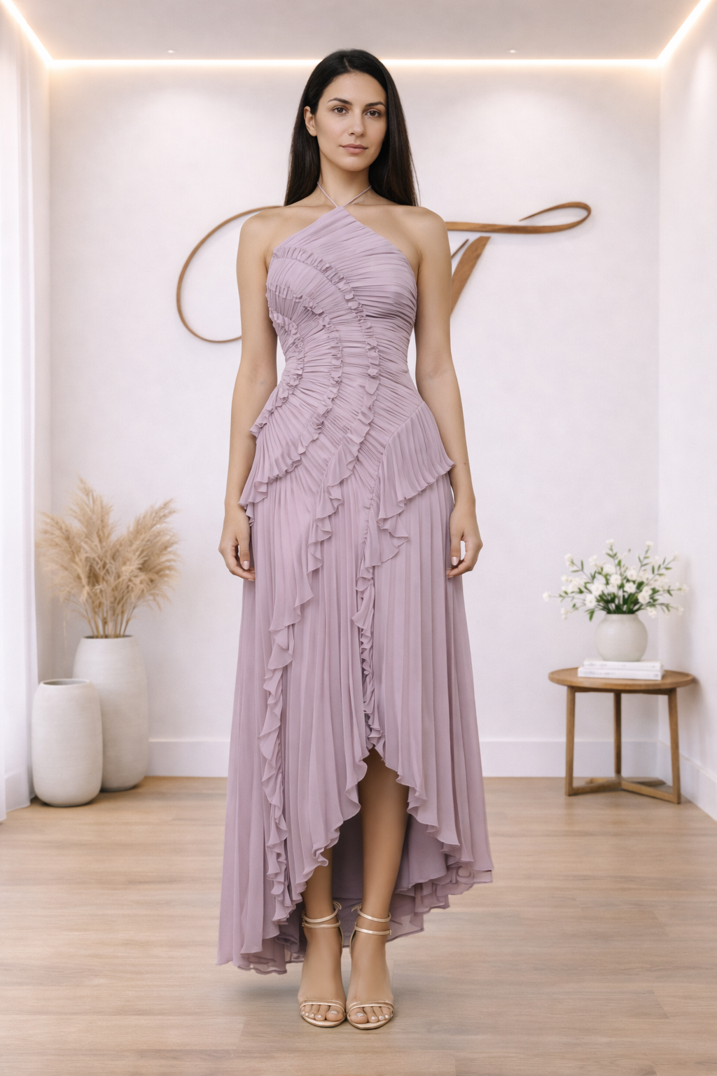 AURORA I Vestido Volantes