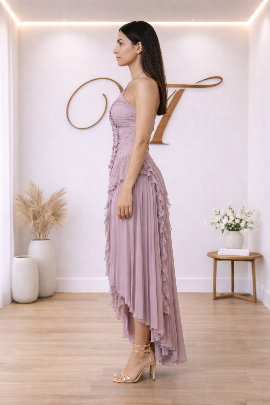 AURORA I Vestido Volantes