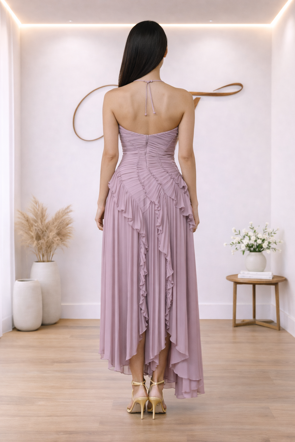 AURORA I Vestido Volantes