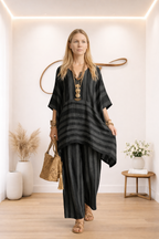 Tuta Boho a Righe