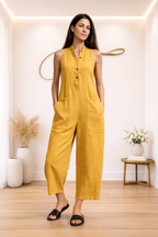 Claudia | Tuta in lino