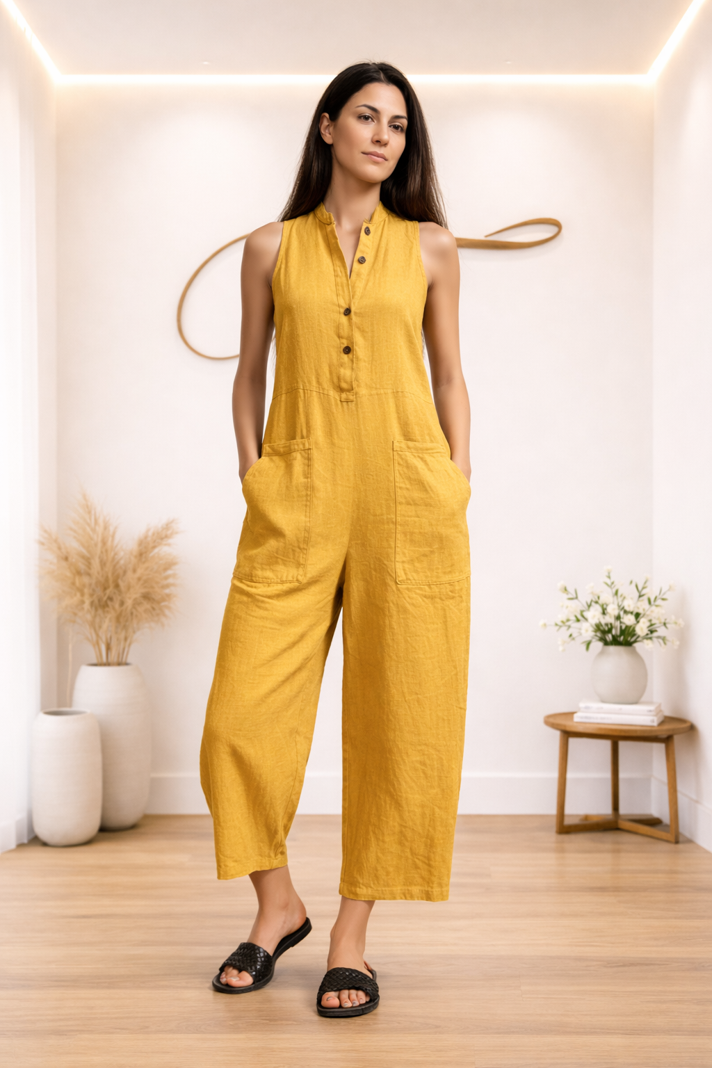 Claudia | Tuta in lino