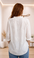 ALBA - CAMICIA RICAMATA