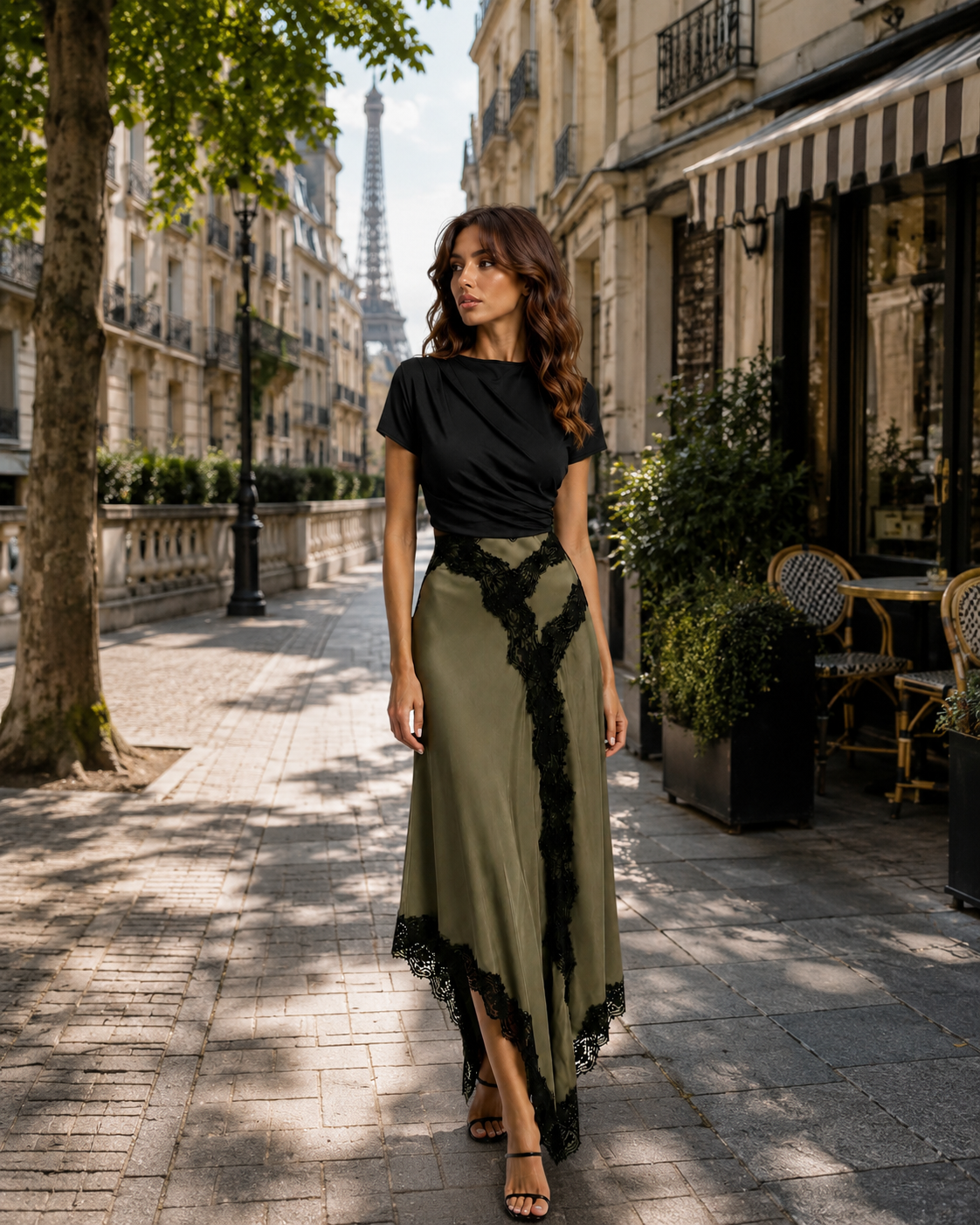 Théoline | Abito in pizzo