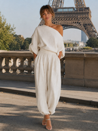 Lucette | Completo due pezzi con spalle scoperte