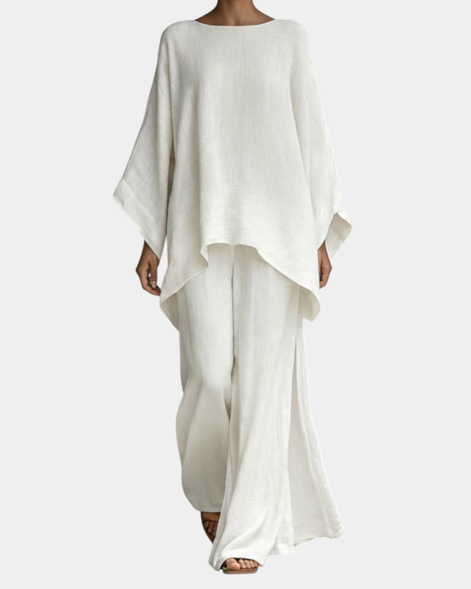 Mavie | Completo fluido pantaloni e blusa