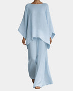 Mavie | Completo fluido pantaloni e blusa