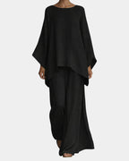 Mavie | Completo fluido pantaloni e blusa