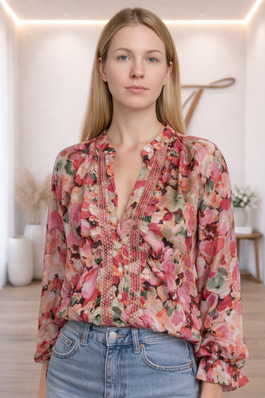 Blusa  Flores Silvestres