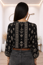 Blusa Salvia Selvatica
