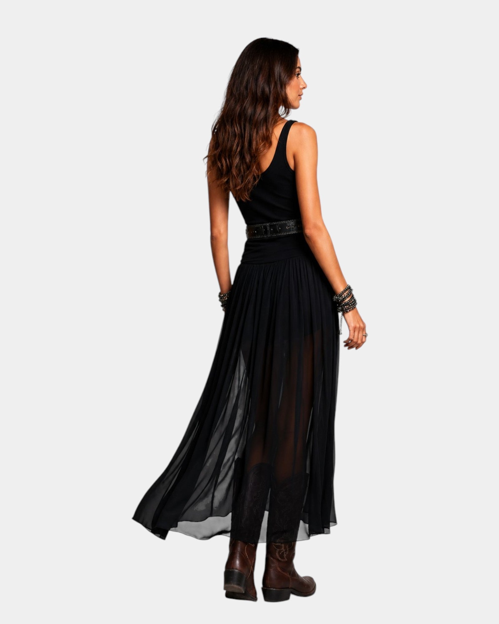 Talia | Completo blusa con pantaloni e gonna