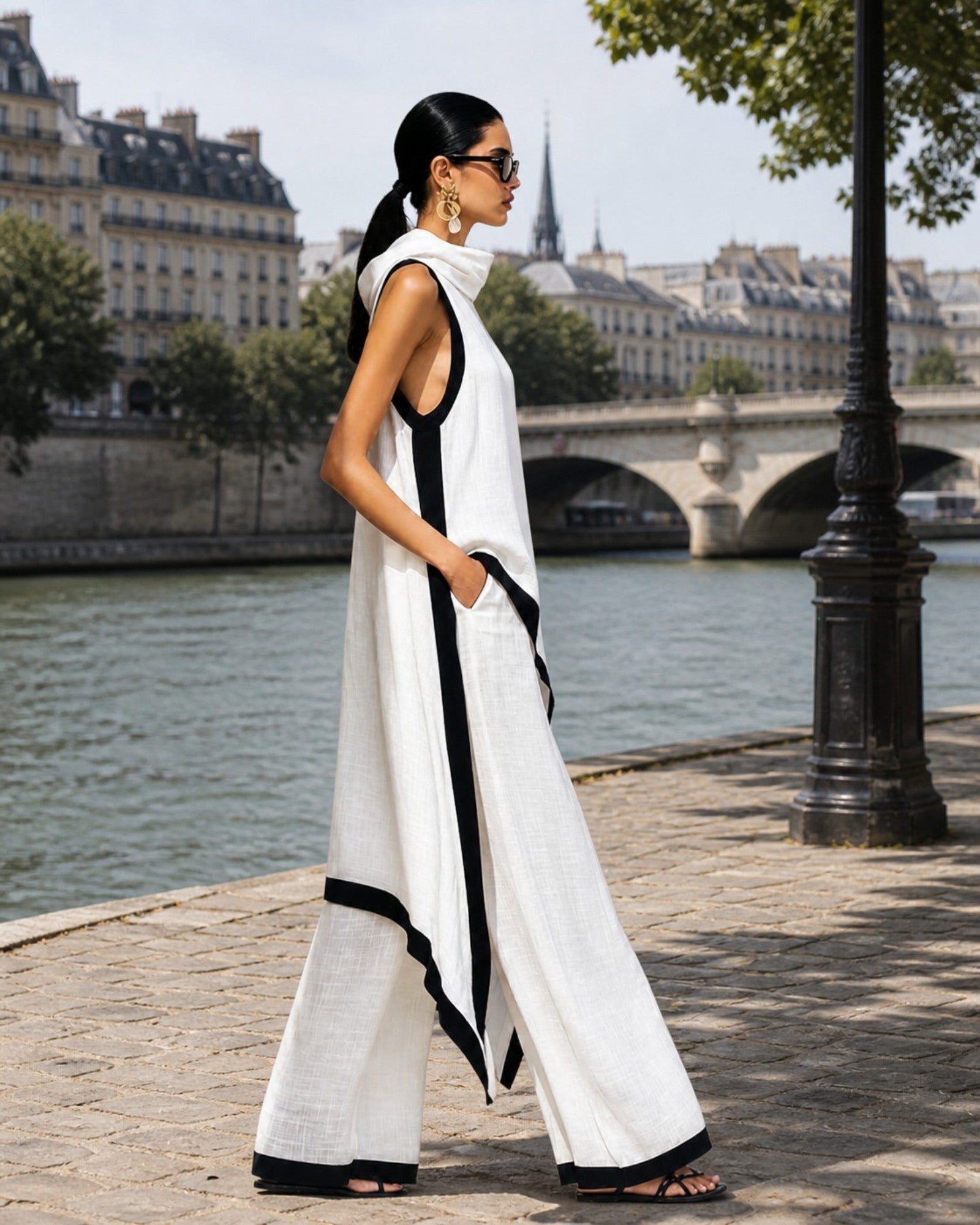 Nicaise | Completo elegante pantaloni e blusa