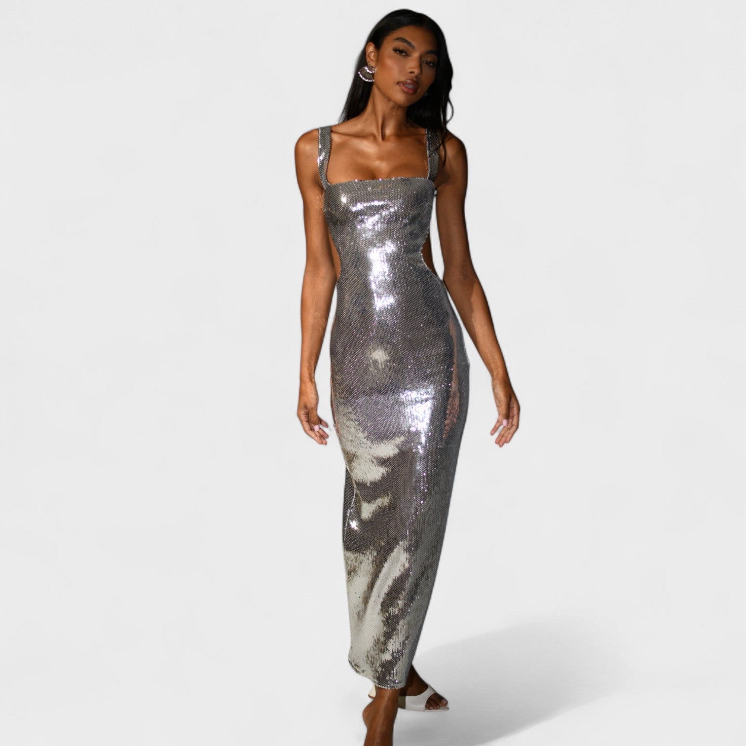 Sparkle Silver - Abito da sera da ballo