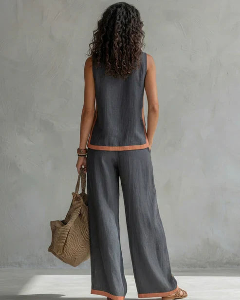Leila™ | Completo Due Pezzi Fluido
