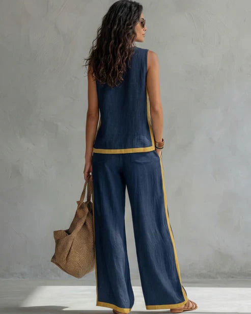 Leila™ | Completo Due Pezzi Fluido