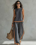 Leila™ | Completo Due Pezzi Fluido