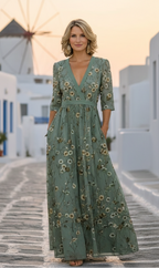 Danae - Elegante abito lungo
