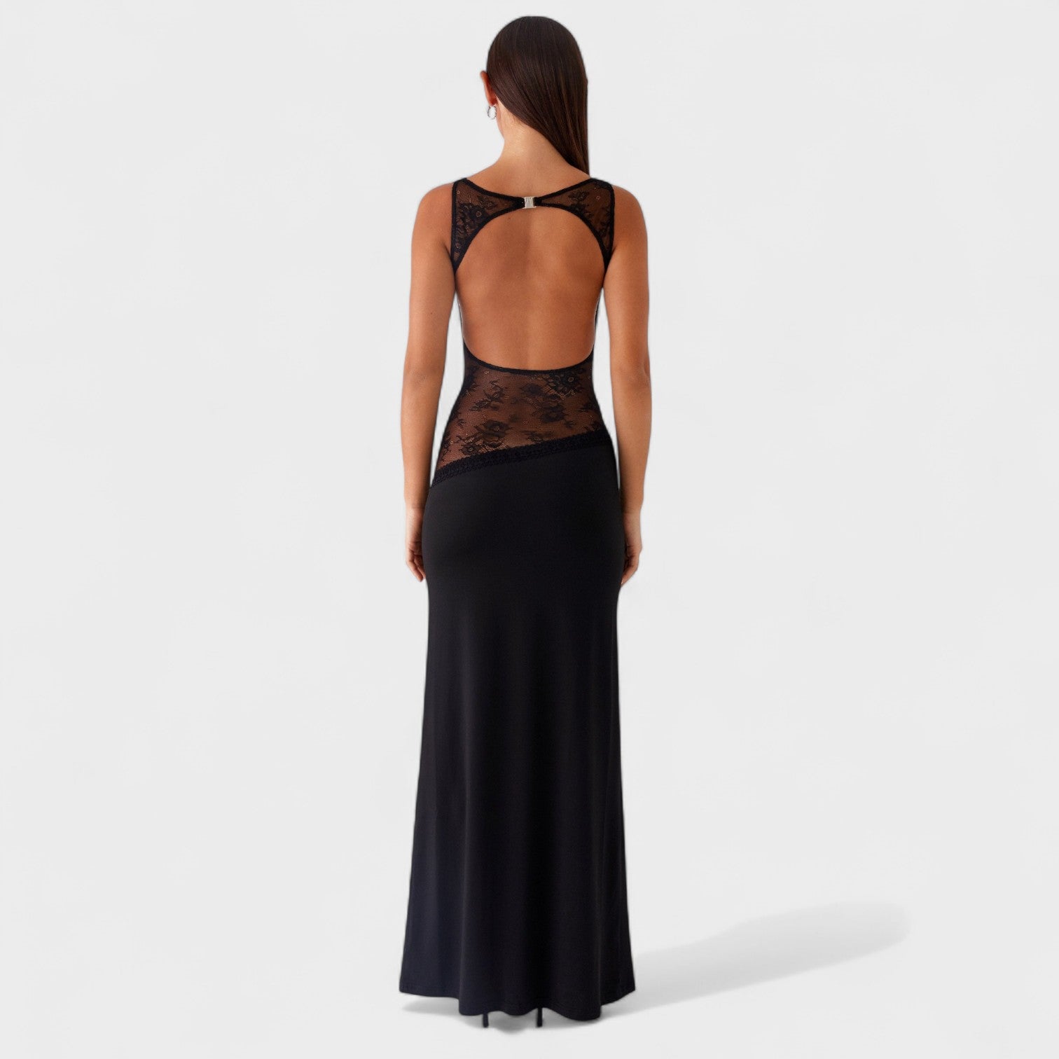 Lucinda - Vestito lungo in pizzo