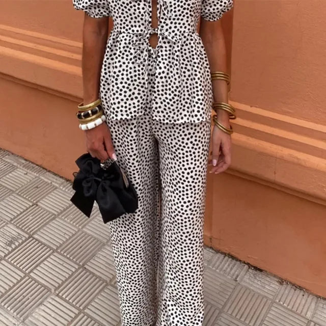 Leonor | Completo casual chic a due pezzi