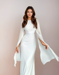 Isabela - Vestito lungo di raso
