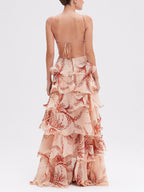 La Scintilla | Abito lungo Papillon Signature