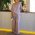Martha - Completo comodo con pantaloni a gamba larga