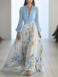 Penelope | Abito lungo a fiori