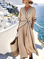 Mila | Abito elegante con vita lusinghiera ed eleganza festiva