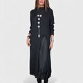 Lena - Completo elegante lungo in maglia