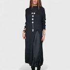 Lena - Completo elegante lungo in maglia