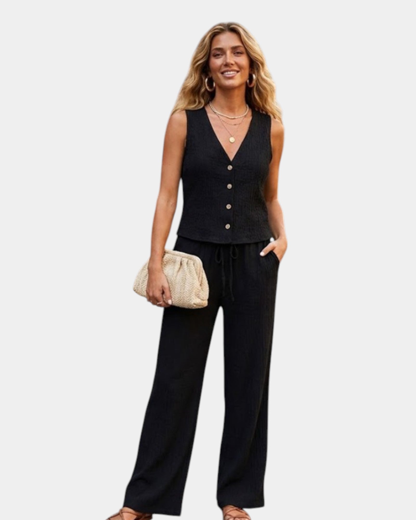 Vivette | Completo elegante con pantaloni e top