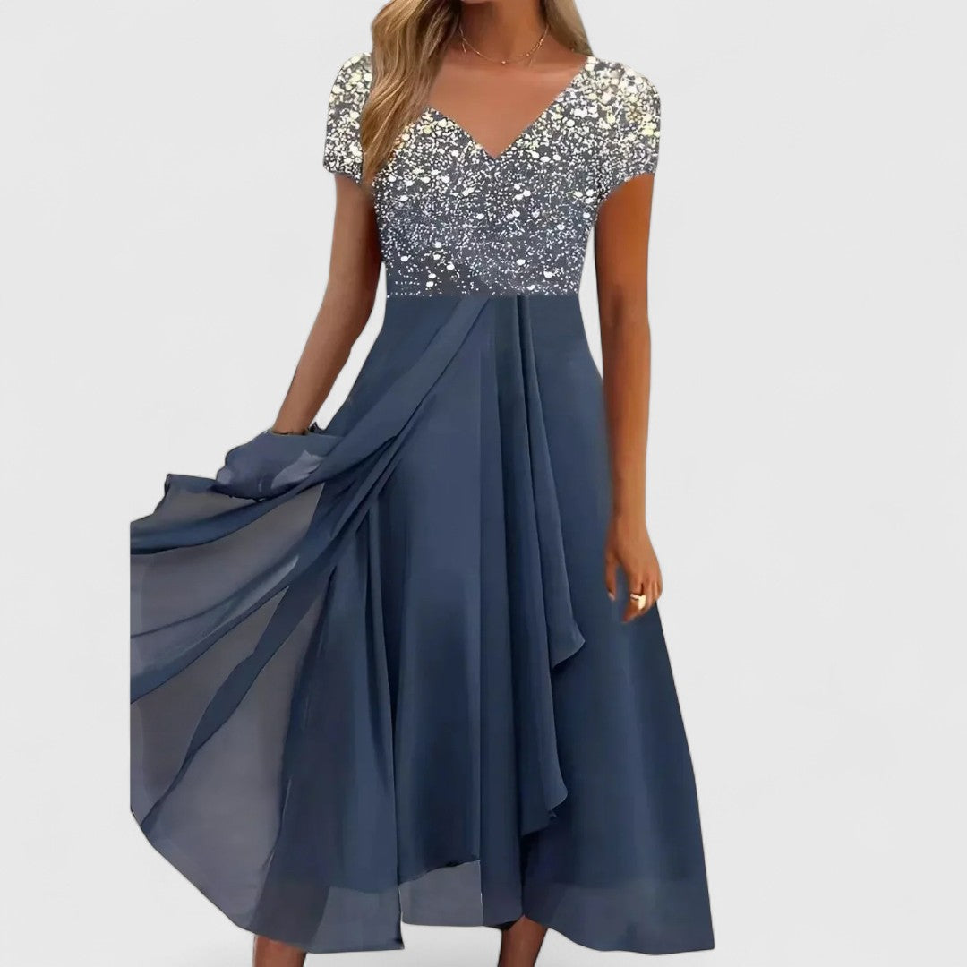 Georgia - Vestito elegante dalla linea raffinata e dalla vestibilità comoda