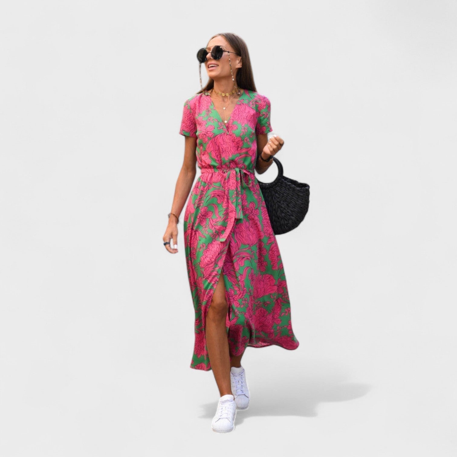 Lirio Rosa - Abito Boho Chic