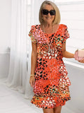 Brigitte – Abito fluido elegante con balze